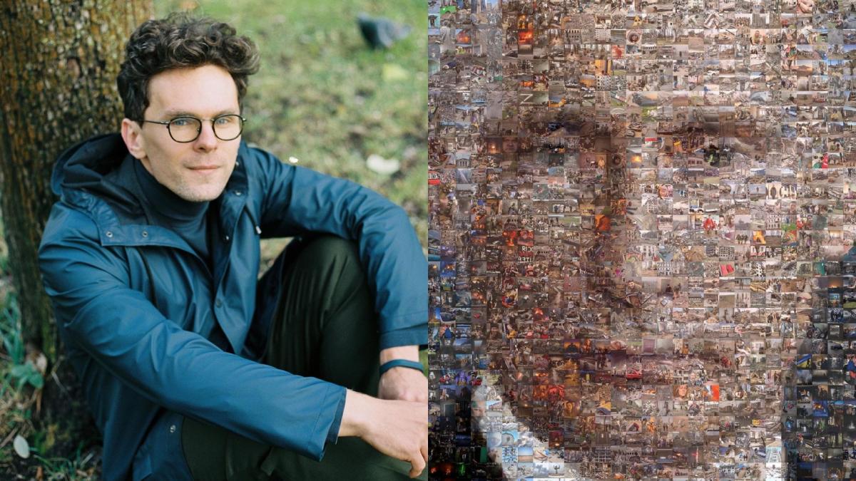 Фотограф склеил портрет Путина из 1500 военных фото, сделанных в Украине (ФОТО)