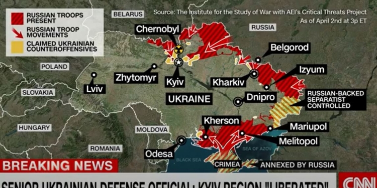 Следующая ключевая цель рашистов – Днепр, – CNN