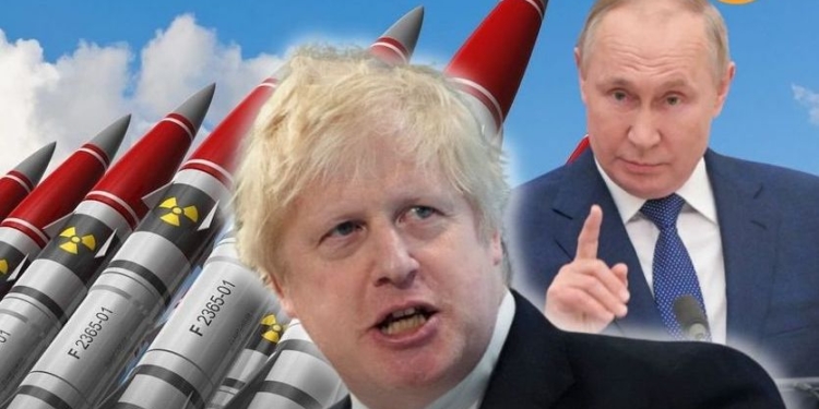 Джонсон заявил, что его страна вступит в войну, если Путин нажмет ядерную кнопку