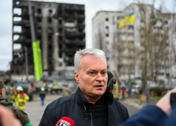“Здесь проявилась темная сторона человечества”. Президенты Польши и стран Балтии посетили Бородянку (ФОТО)