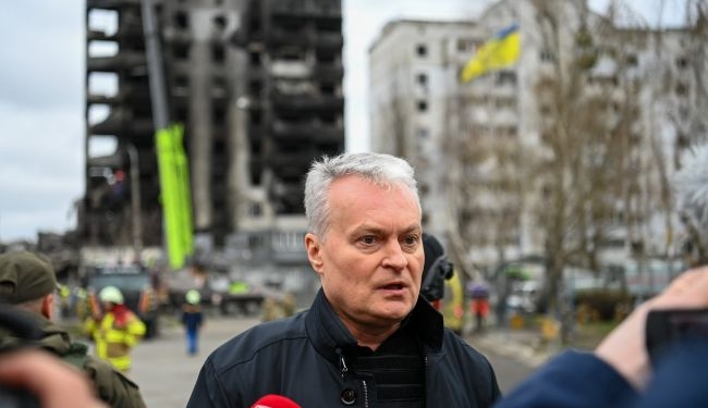 “Здесь проявилась темная сторона человечества”. Президенты Польши и стран Балтии посетили Бородянку (ФОТО)