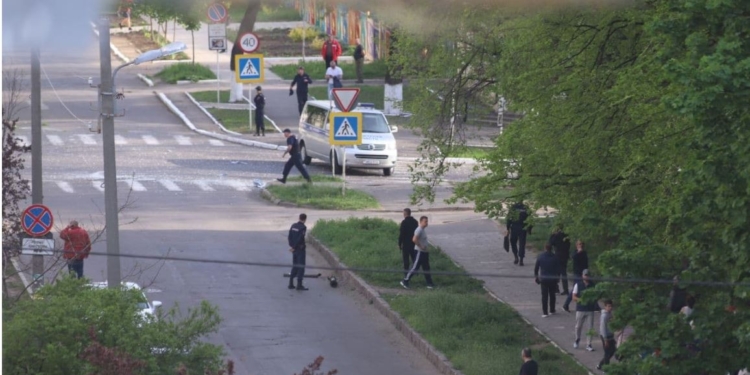 В Приднестровье из гранатометов обстреляли здание КГБ (ФОТО, ВИДЕО)