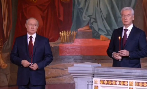 А был ли путин? Сети удивило странное пасхальное видео с главой Кремля (ФОТО и ВИДЕО)