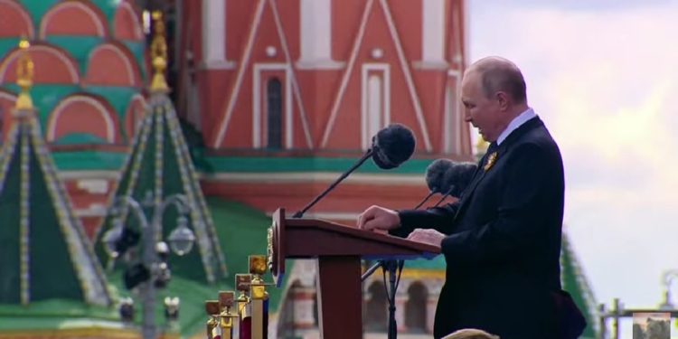 российское победобесие. Парад в москве – без авиации и без объявления мобилизации (ВИДЕО)