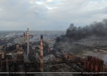 За добу російські окупанти здійснили 38 літаковильотів на «Азовсталь», зокрема 4 – стратегічних бомбардувальників