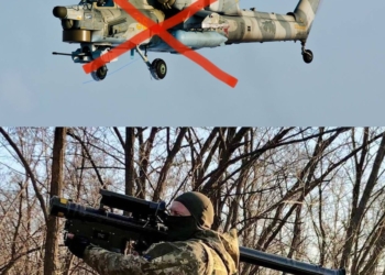 Підрозділом ППО 81-ї бригади ДШВ збитий російський ударний вертоліт Мі-28 “Нічний мисливець”