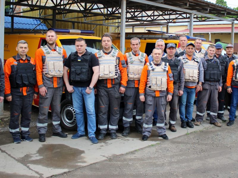 «Миколаївгаз» придбав для своїх працівників-аварійників 50 бронежилетів