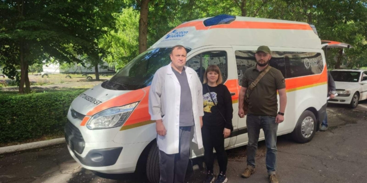 Миколаївська міська лікарня №3 отримала від благодійників авто невідкладної допомоги (ФОТО)