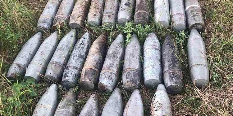 Рятувальники сьогодні «чистили» Матвіївку та Широку Балку у Миколаєві від рашистських боєприпасів (ФОТО)