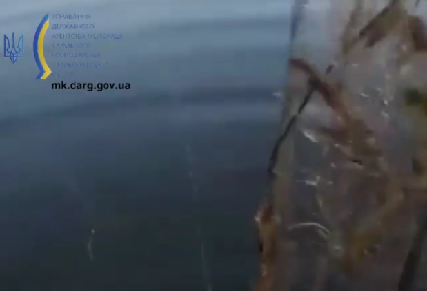 На Гнилому Єланці Миколаївський рибоохоронний патруль вилучив 200 метрів сіток та пакет із тільки що пійманою рибою