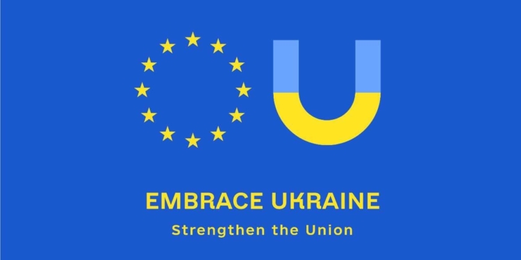 Україна — це Європа: стартувала масштабна кампанія Embrace Ukraine на підтримку кандидатства України в члени ЄС