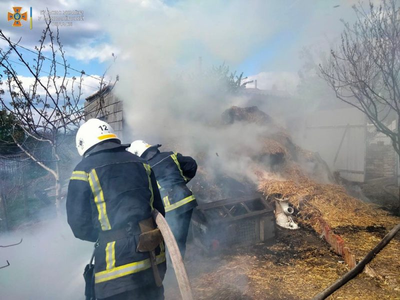 За добу на Миколаївщині було 6 пожеж – на одній загинув 32-річний чоловік (ФОТО)