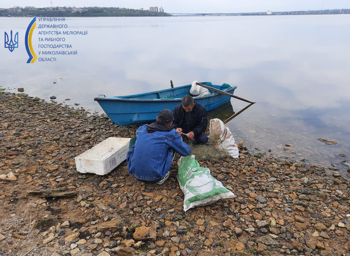 У Миколаєві піймали браконьєрів з 25 кг риби (ФОТО)