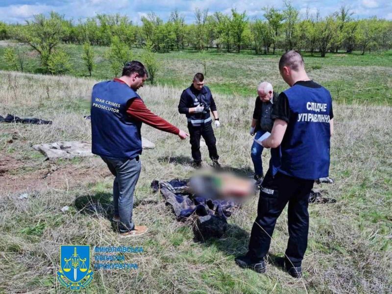 Связанные и со следами пыток: в Баштанском районе на Николаевщине нашли тела убитых россиянами местных жителей