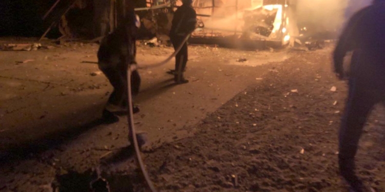 За добу на Миколаївщині зафіксовано 9 пожеж,  більшість з них викликані россійськими обстрілами