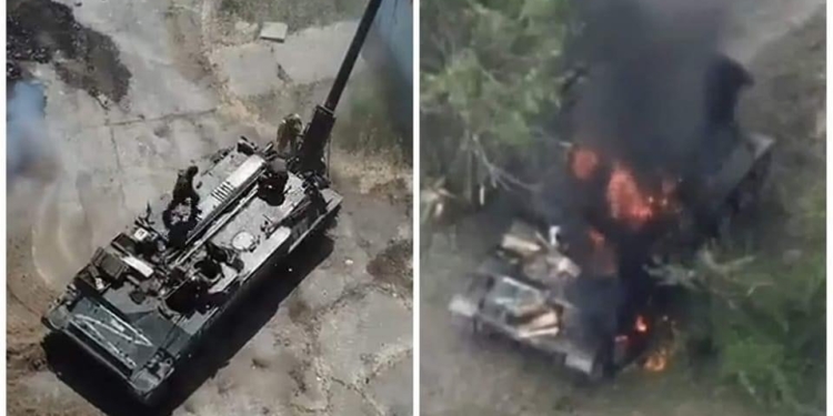 ВСУ впервые уничтожили САУ “Тюльпан” – и снова помогли пропагандисты (ВИДЕО)