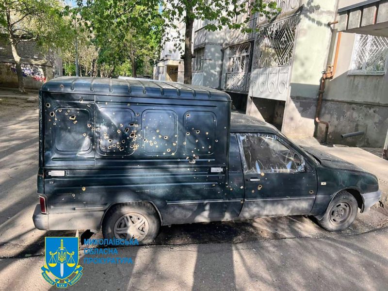 Нічний обстріл Миколаєва: у прокуратурі назвали кількість пошкоджених об’єктів (ФОТО)
