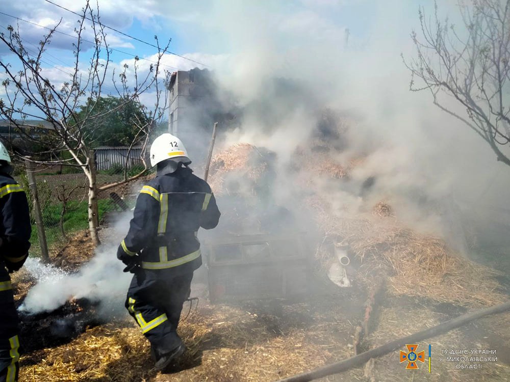 За добу на Миколаївщині було 6 пожеж – на одній загинув 32-річний чоловік (ФОТО) 9