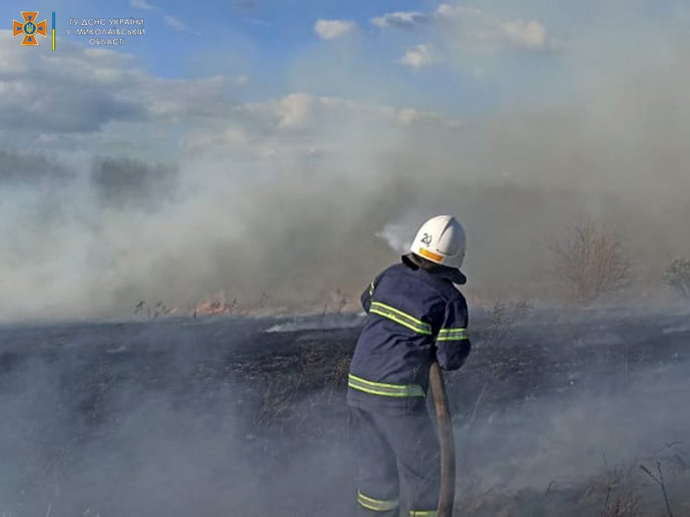 На Миколаївщині за добу було 8 пожеж, 3 з яких – через обстріли (ФОТО) 13