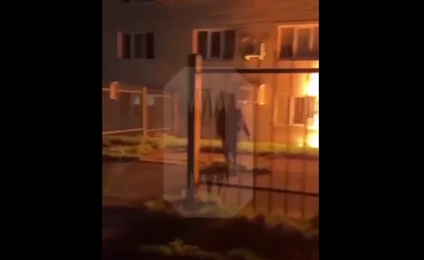 Еще один военкомат подожгли в рф (ВИДЕО)