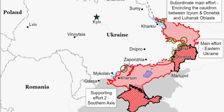 Институт изучения войны в США назвал контратаку ВСУ на Херсонщине небольшой, но важной (КАРТА)