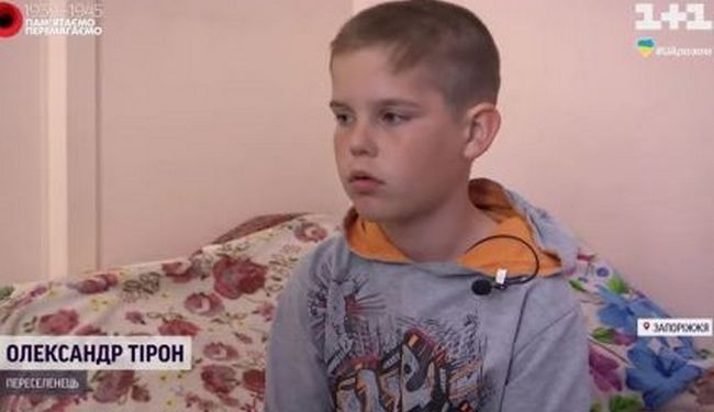 “Я и пешком уйду!” 9-летний Саша два месяца просидел в подвале под оккупацией без родителей (ВИДЕО)