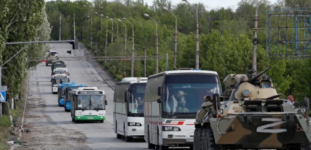 В минобороны рф заявили, что из "Азовстали" вышли 959 украинских бойцов 1