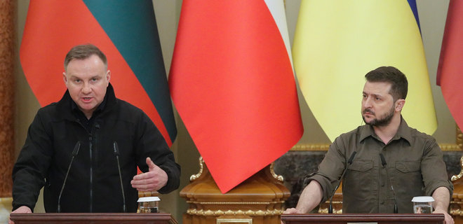 “Может быть мы видимся в последний раз”, – Анджей Дуда рассказал о встрече с Зеленским 23 февраля