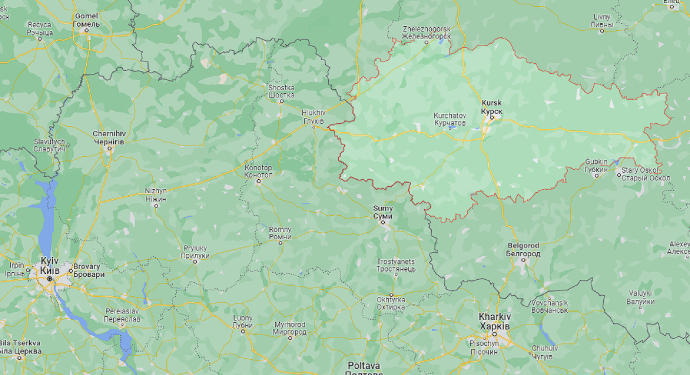 Путин стягивает войска и технику к украинской границе в Курскую область 