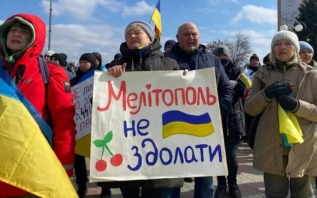 Мер Мелітополя озвучив кількість українських партизанів