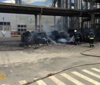 За добу 6 із 7 пожеж на Миколаївщині виникли внаслідок обстрілів (ФОТО)