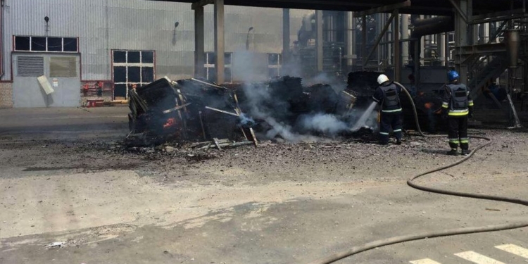 За добу 6 із 7 пожеж на Миколаївщині виникли внаслідок обстрілів (ФОТО)