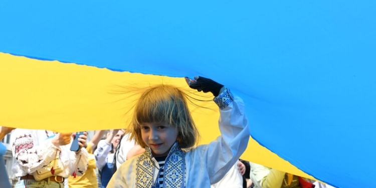 В Праге прошел парад вышиванок (ФОТО)