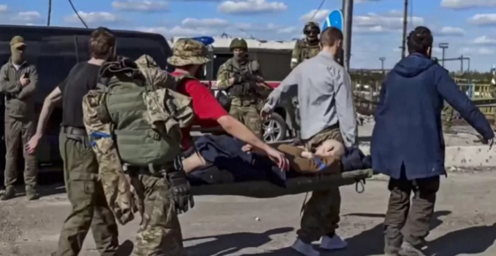 Красный крест начал регистрацию всех вышедших из “Азовстали” украинских воинов