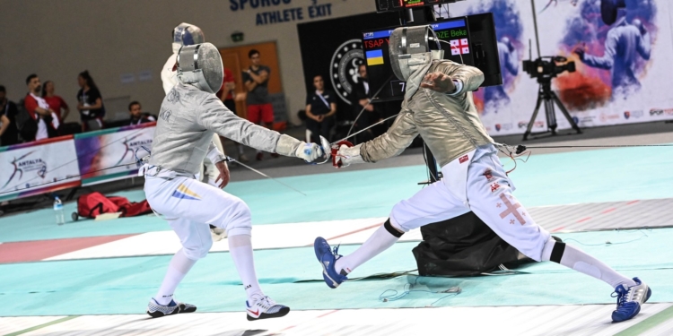 ЧЄ 2022: миколаївський фехтувальник Юрій Цап вперше в кар’єрі ввійшов в європейський ТОП-16