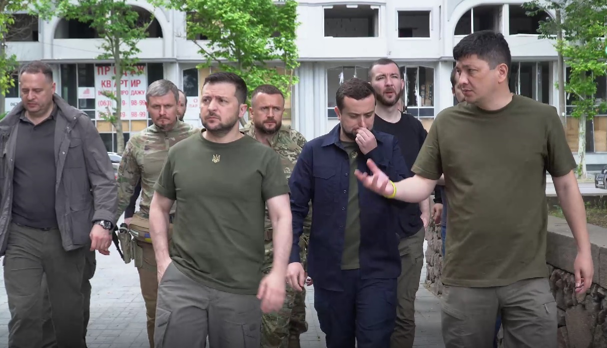 Зеленський приїхав до Миколаєва (ВІДЕО)