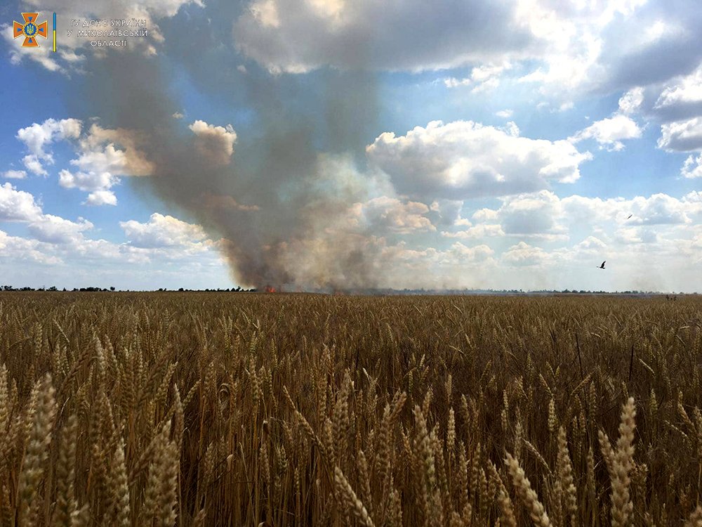 З 18 пожеж на Миколаївщині за добу три – внаслідок ворожих обстрілів (ФОТО) 2