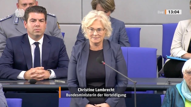 Украина заверила, что не будет атаковать россию из полученного от Запада оружия, – минобороны Германии