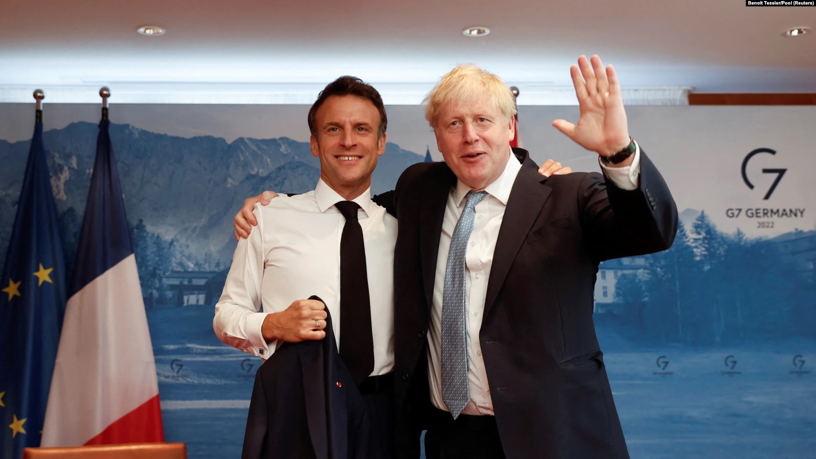 Джонсон та Макрон на саміті G7 домовились активізувати військову підтримку України – заява британського уряду