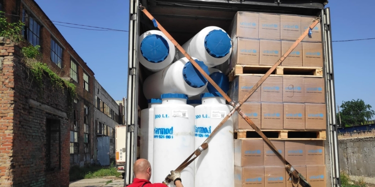 На Миколаївщину прибув черговий гуманітарний вантаж від UNICEF  (ФОТО)