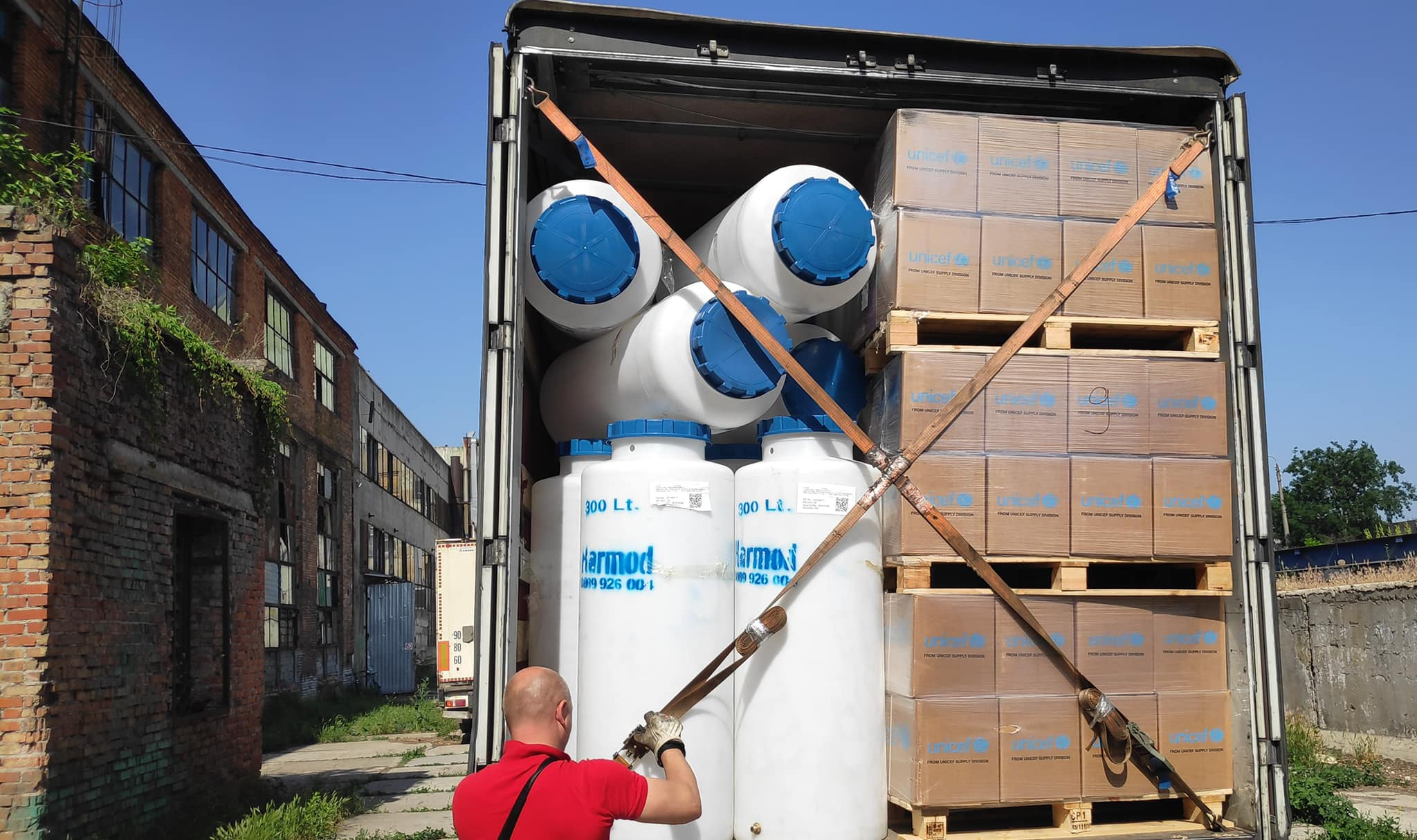 На Миколаївщину прибув черговий гуманітарний вантаж від UNICEF  (ФОТО)