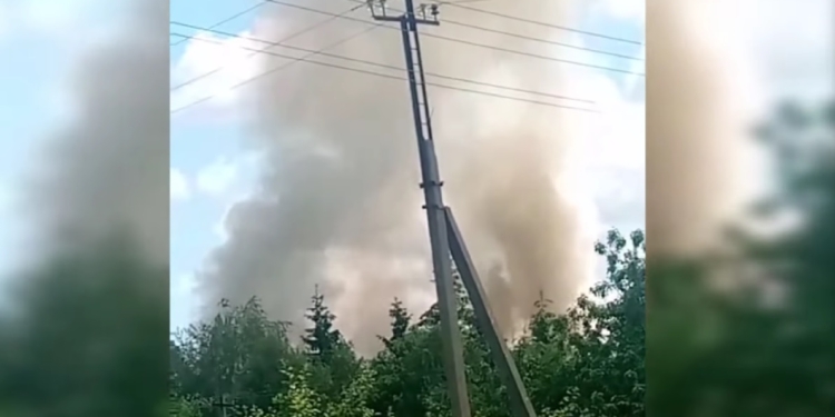 Ворожий обстріл зруйнував приміщення Держприкордонслужби на Сумщині (ВІДЕО)