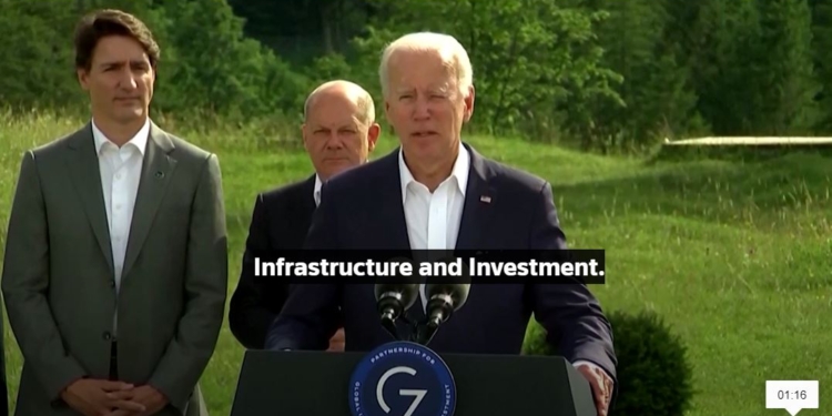 G7 намерена привлечь  $600 млрд. для противодействия китайскому проекту «Один пояс, один путь»