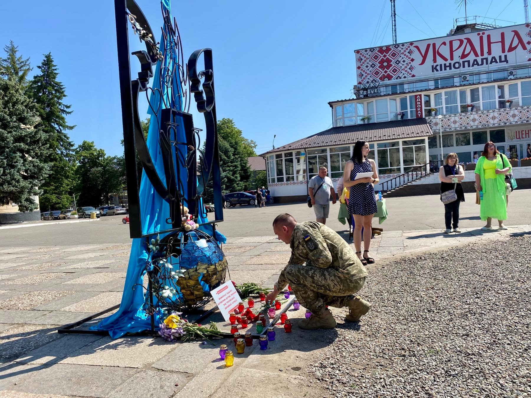 На Миколаївщині відкрили Меморіал пам’яті загиблим дітям України внаслідок збройної агресії росії (ФОТО)