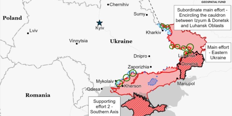 Враг усилил разведку в Николаевской области, активизирует операции в Херсонской, 30 старых танков перебросили под Запорожье, – ISW