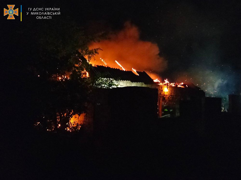 Внаслідок обстрілів та через необережне поводження з вогнем: за добу на Миколаївщині спалахнуло 5 пожеж (ФОТО) 7