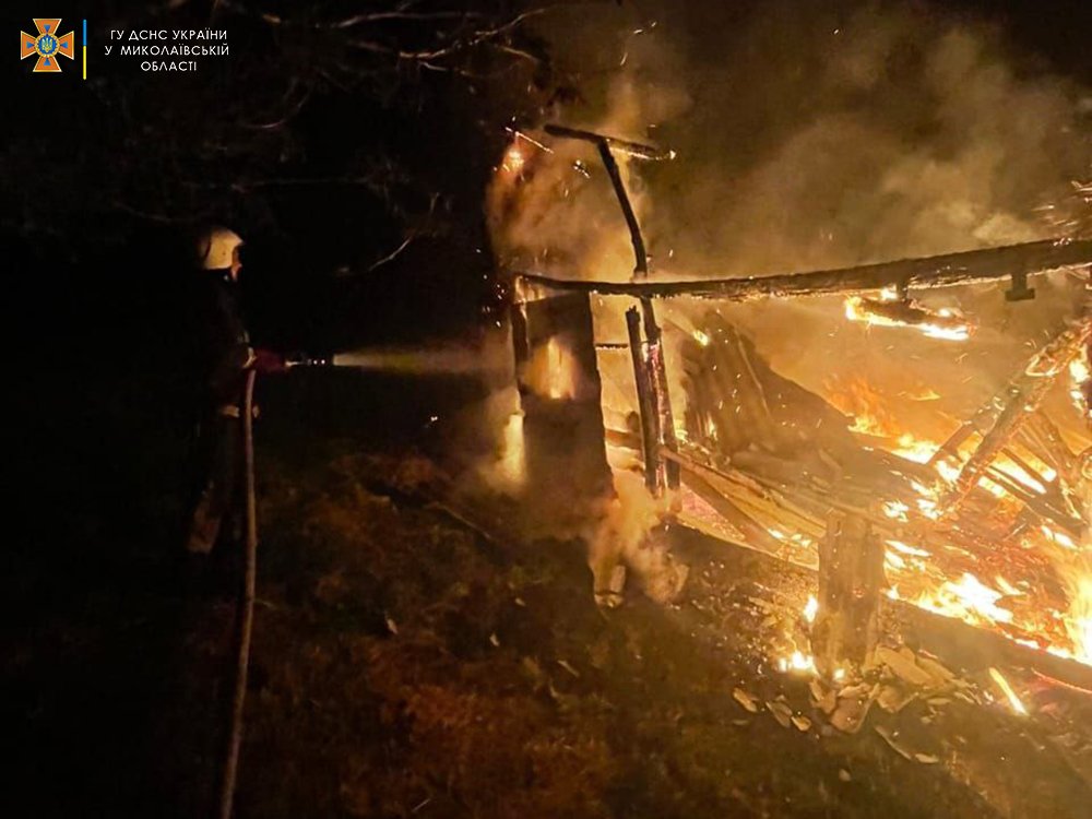 На Миколаївщині за добу загасили 7 пожеж, 5 з яких виникли через обстріли (ФОТО) 7