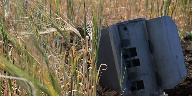 Збирання врожаю-2022 на Миколаївщині: спочатку рятувальники прибирають російські снаряди (ФОТО)