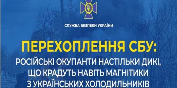 Рашисты воруют все, даже магнитики с холодильников, и удивляются, что украинцы могут путешествовать (АУДИО)