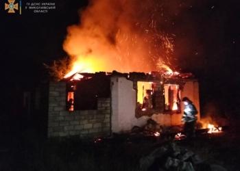 Внаслідок обстрілів та через необережне поводження з вогнем: за добу на Миколаївщині спалахнуло 5 пожеж (ФОТО)
